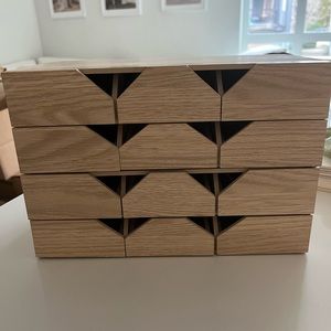 Stacking drawers, set of two